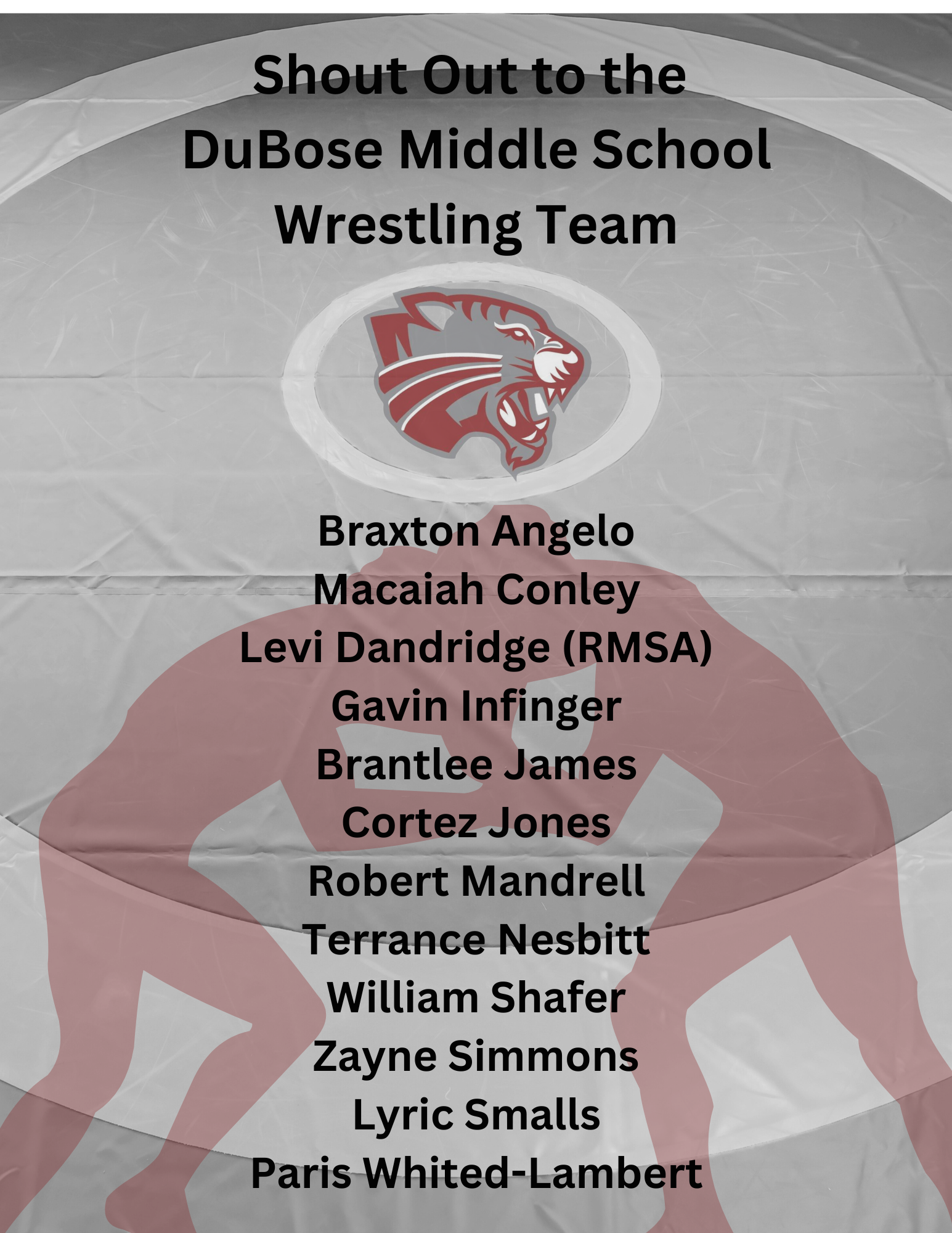 Wrestling Roster Announcement